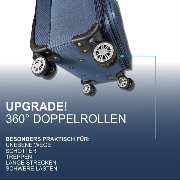 Produktbild My Travel Bag 3-teiliges Reisekoffer-Set (88 l, Handgepäck (bis 50l), M (50 - 90l))