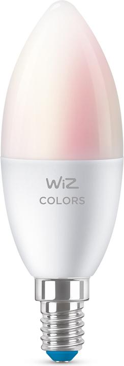 WiZ Lampe 40W E14 Kerzenform (E14, 4.80 W, 470 lm, 1 x, F)