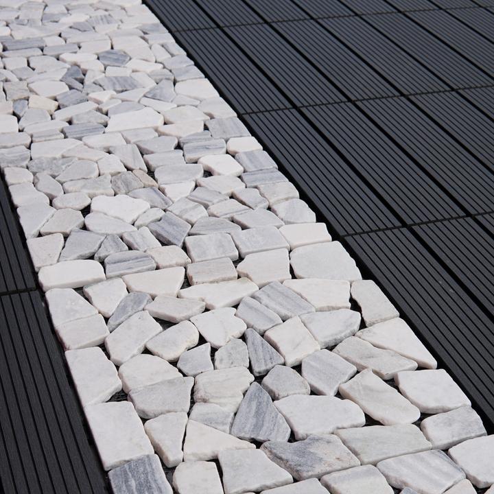 Produktbild SPC Naturstein-Klickfliese (11 x, 30 x 30 cm)