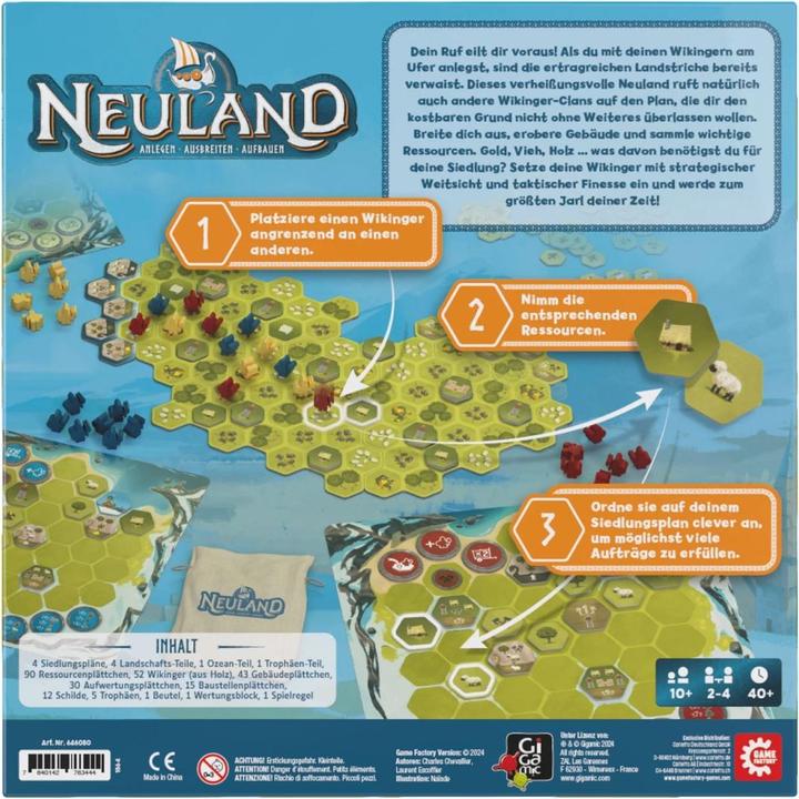 Actual product image Game Factory New territory (d) (German)