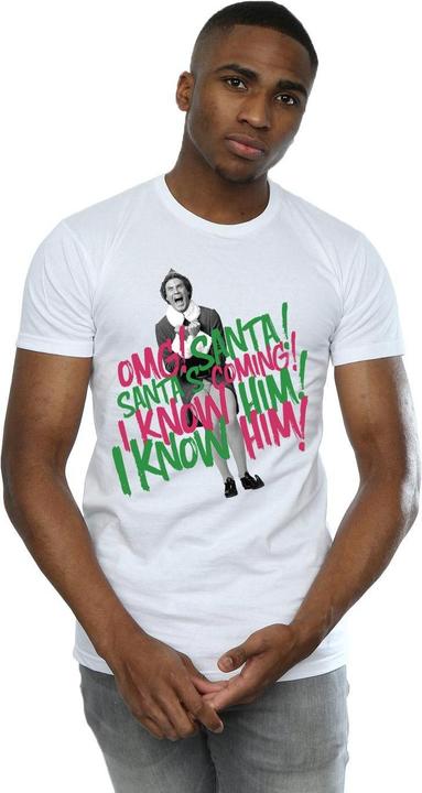 Image du produit Elf - T-shirt SANTA'S COMING - Homme (S)