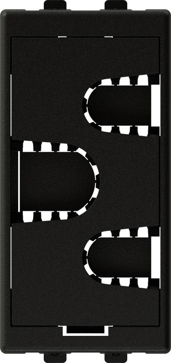 Immagine prodotto IB Connect Accessori multimediali 45x22,5 antracite Passaggio cavi 3 posti (0.05 m)