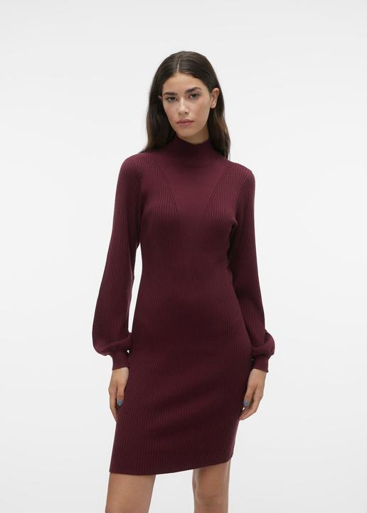 Produktbild Vero Moda VMRAINA LS HIGHNECK ABOVE KNEE DRESS GA Strickkleid (XL)