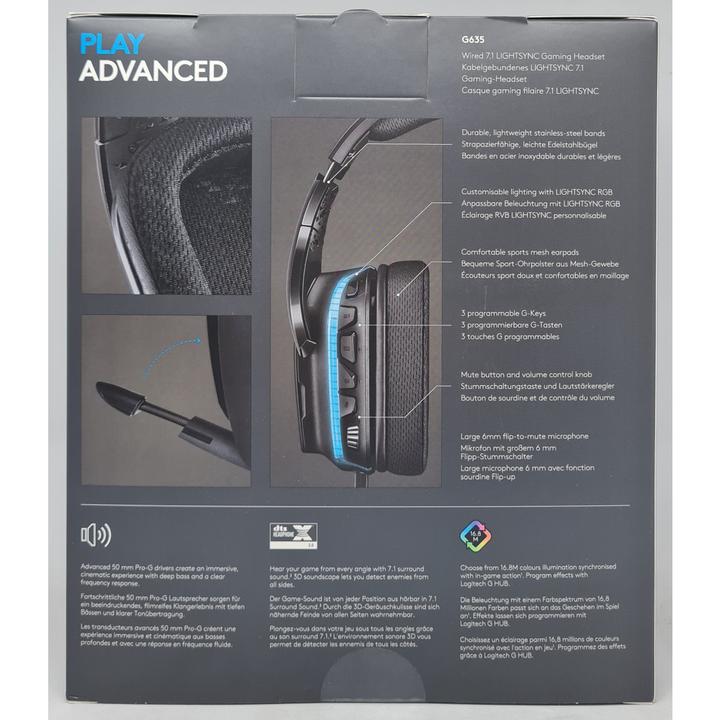 Produktbild Logitech G G635 (Kabelgebunden)