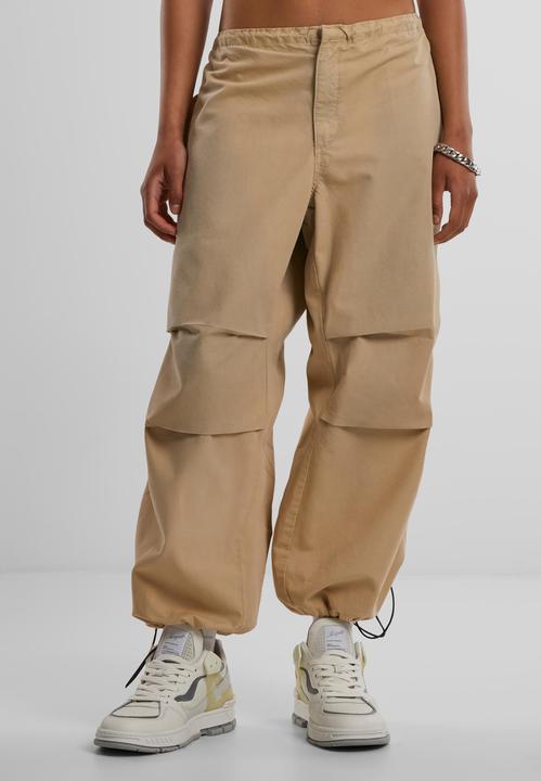 Actual product image Urban Classics Ladies Cotton Parachute Pants (M)