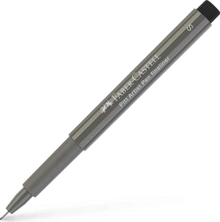Immagine prodotto Faber-Castell Fineliner PITT Artist Pen S grigio caldo (Grigio caldo, 1 x)