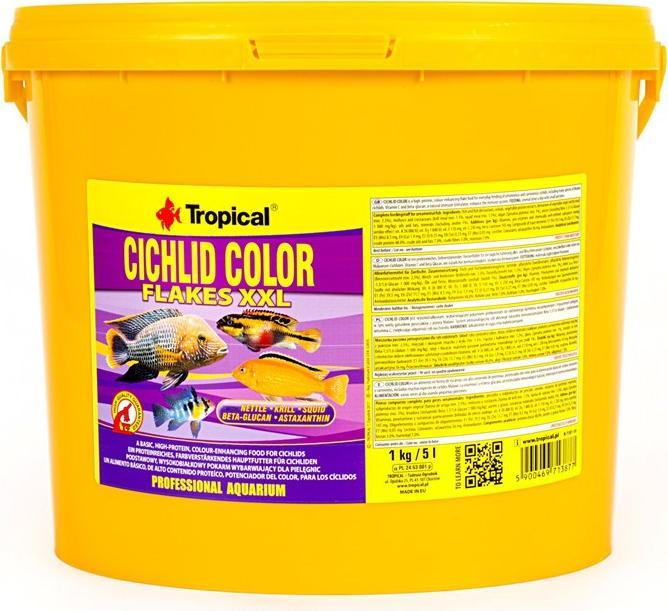 Actual product image Tropical Cichlid Color XXL 5l/1kg (Aquarium Fish, 5000 ml)