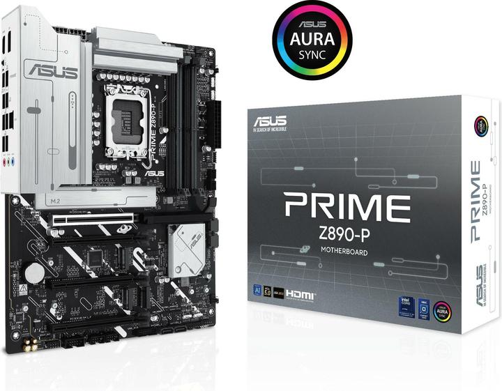 Actual product image ASUS PRIME Z890-P (LGA 1851, Intel Z890, ATX)