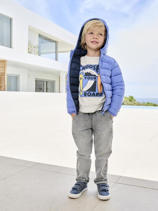 Produktbild Vertbaudet Jungen Light-Steppjacke mit Kapuze und Recycling-Polyester (86)