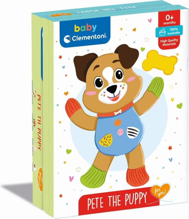 Image du produit Clementoni Bébé - Peluche Pete le chiot (30 cm)
