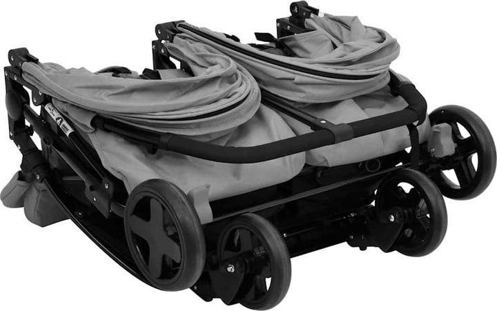 Image du produit VidaXL Geschwisterwagen