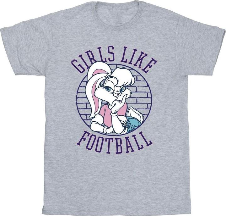 Looney Tunes Lola Bunny Girls Like Football TShirt