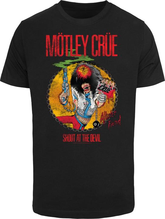Actual product image Merchcode Motley Crue - Allister Fiend SATD T-Shirt Round Neck - 118029 (L)