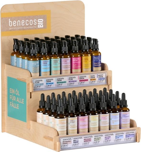 Benecos Display Gesichtspflege