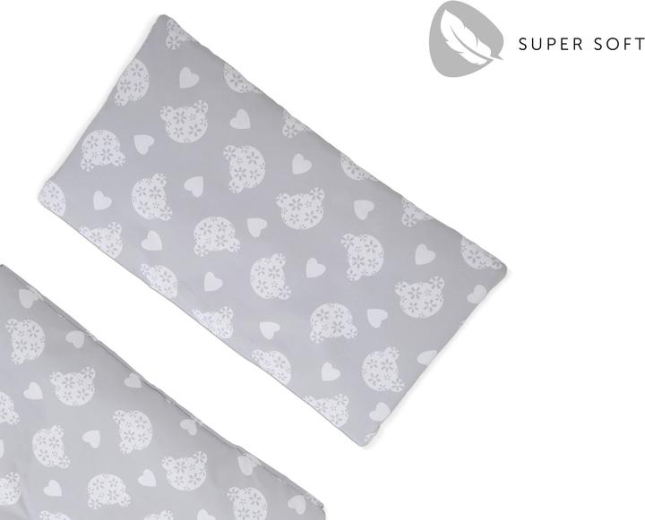 Produktbild Hauck Highchair Pad Deluxe Teddy Grey