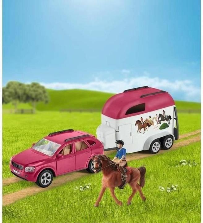 Actual product image Schleich Mr. Kramer's Riding Adventure