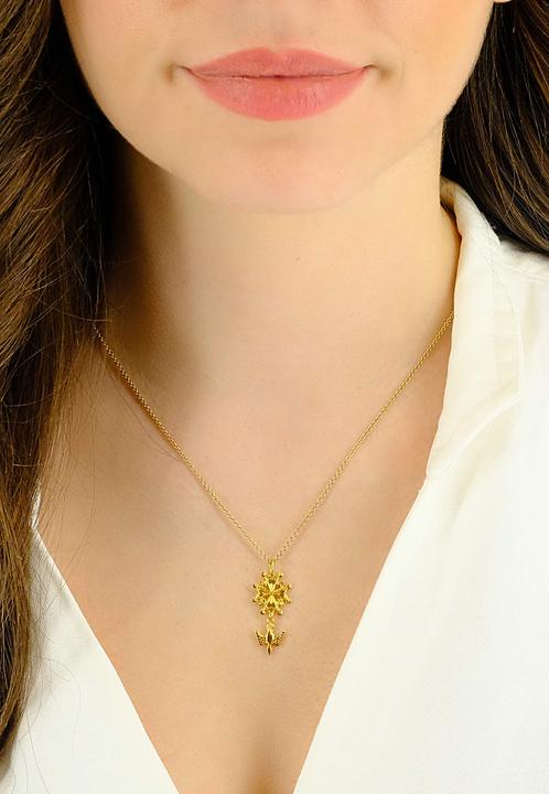 Immagine prodotto Muau Croce ugonotta (Oro 750/18 K)