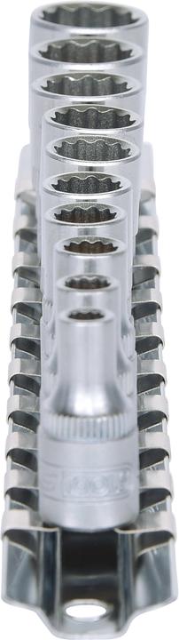 Produktbild KS Tools 1/4 Zoll 12-kant-Stecknuss-Satz. 10-tlg. 917.0625