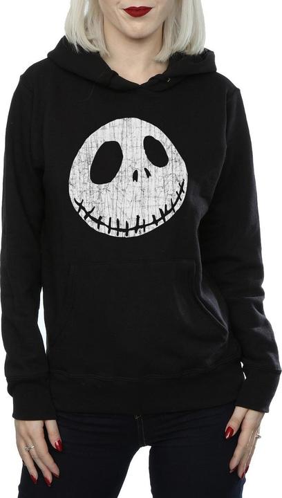 Image du produit Disney - Sweat à capuche NIGHTMARE BEFORE CHRISTMAS JACK CRACKED FACE - Femme (S)