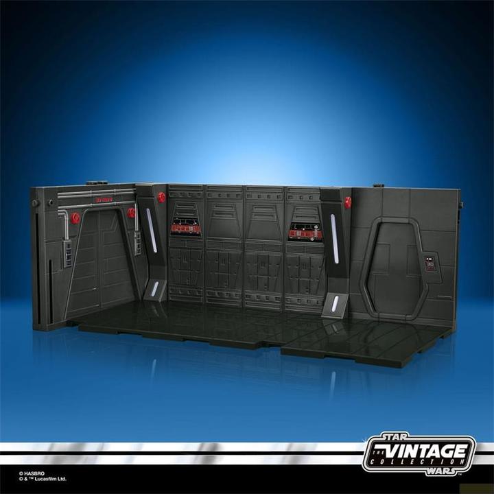 Produktbild Hasbro Star Wars: The Mandalorian Vintage Collection Moff Gideon's Imperial Light Cruiser Hallway mit Manda