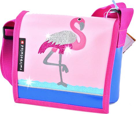 Actual product image Cwirbelwind Kindergarten bag flamingo glitter