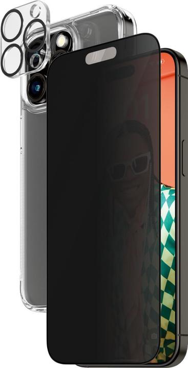 Immagine prodotto PanzerGlass Pacchetto Privacy 3 in 1 (1 Pezzo/i, Apple iPhone 15 Pro Max)