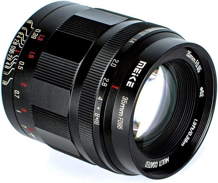 Actual product image Meike MK 35mm F0.95 Canon EF M mount (Canon EF-M)