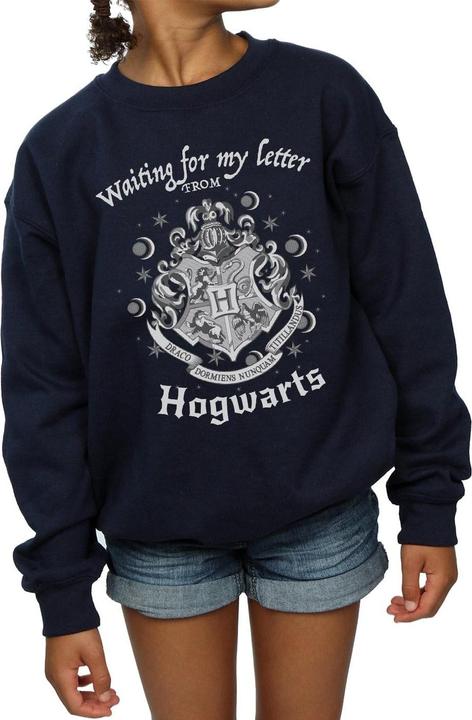 Produktbild Hogwarts Waiting For My Letter Sweatshirt Mädchen (152, 158)