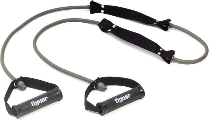 Image du produit Tiguar Bande élastique Double Tube (Couleur : Gray - résistance élevée) (Haute résistance)