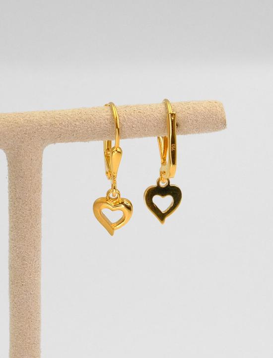Actual product image Muau Heart (750/18 K Yellow gold)