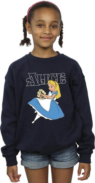 Produktbild Disney Alice In Wonderland Flowers Sweatshirt Mädchen (128)
