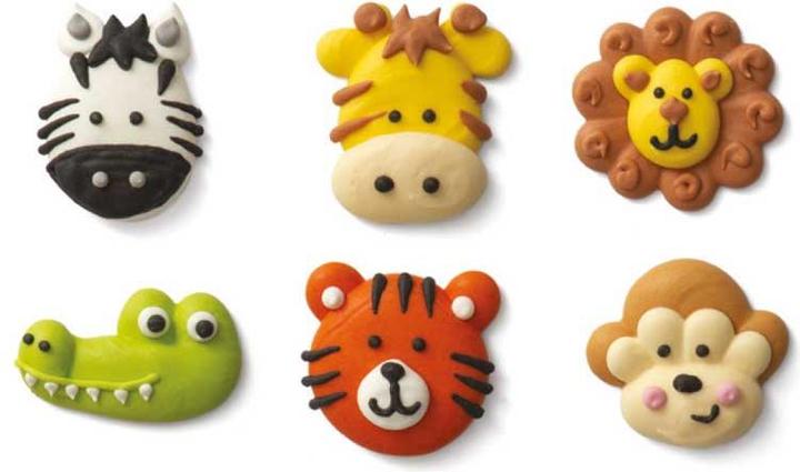 Immagine prodotto Decora Animali della giungla (6 x)