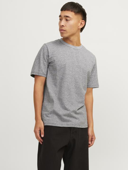 Actual product image Jack & Jones Single-coloured round neck T-shirt T-shirt (S)
