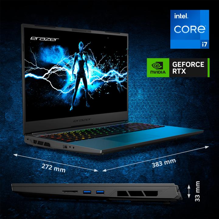Productafbeelding Erazer Grote X20 RTX 4070 (16", Intel Core i7-14700HX, 16 GB, 1000 GB, NL)