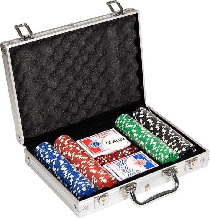 Produktbild Clown games Poker Set Alu Koffer 200 Teilig (Englisch)