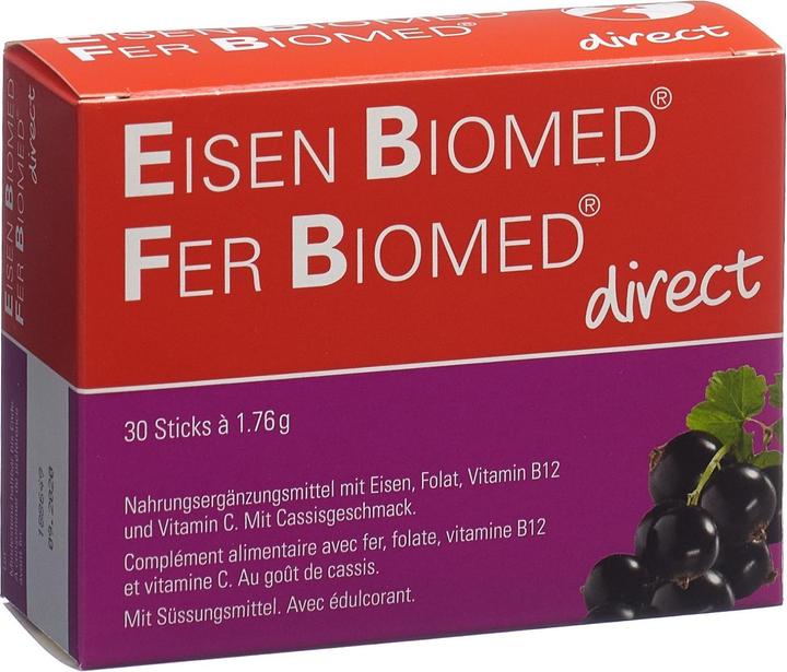 Actual product image Biomed Iron Direct (30 Piece, Granulate, 83 g)