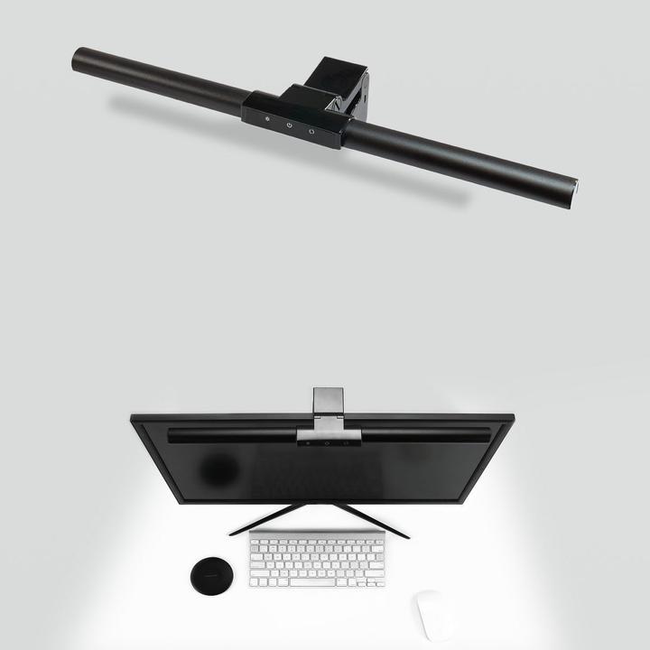 Produktbild FeinTech SKT LTL00700 - LED-Monitorlampe 5.5 W USB mit Klemmhalter