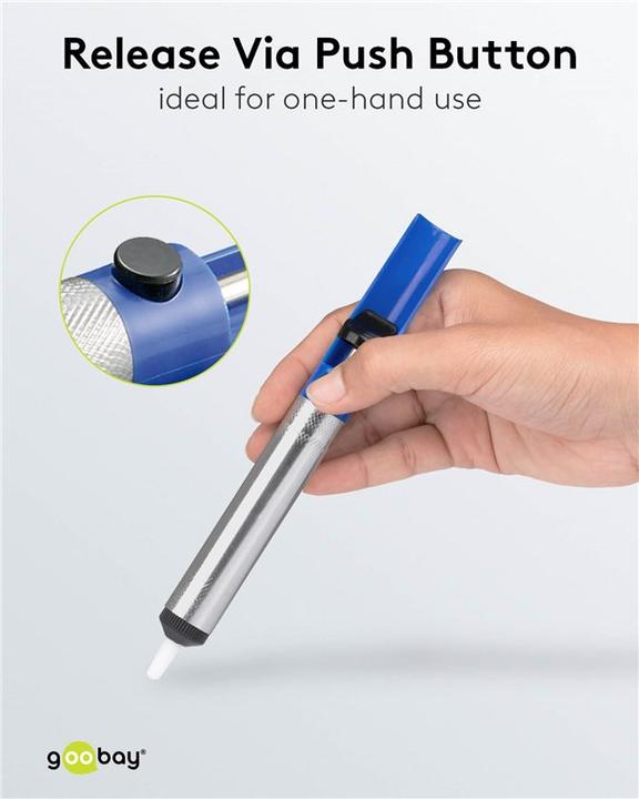 Image du produit Goobay Pompe à dessouder (Kit de dessoudage)