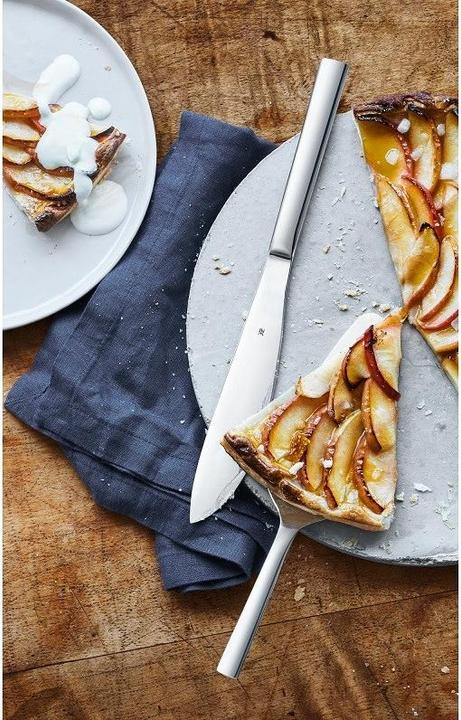 Produktbild WMF Obst- Kuchenbesteck 2tlg Tortenmesser Tortenheber Nuova Edelstahl poliert (Tortenheber, Tortenmesser)