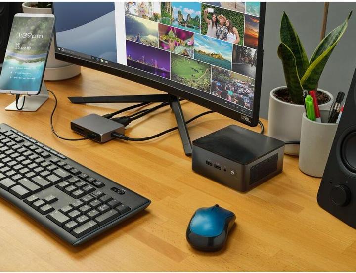 Actual product image ASUS Wall Street Nuc12wshi7 Eu (Intel Core i7-1260P)
