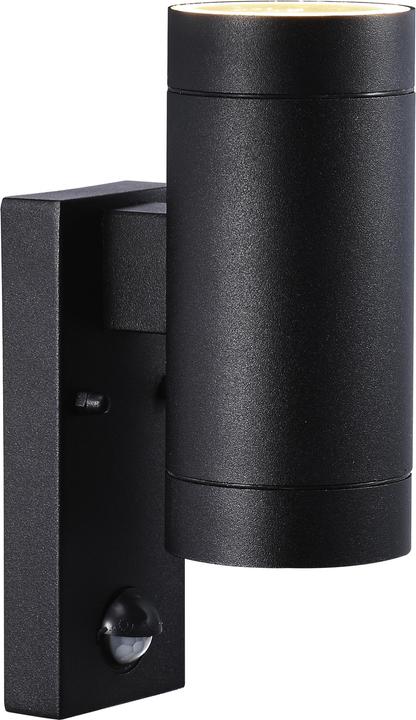 Produktbild Nordlux Tin Maxi, D.Wandleuchte Sensor, Schwarz (GU10, IP54)