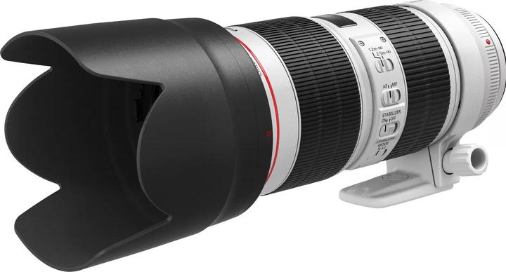 Actual product image Canon EF 70-200mm / 2.8 L IS III USM - (EU) (Canon EF, APS-C / DX, full size)