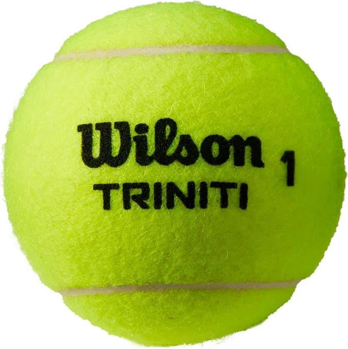Actual product image Wilson Tennis ball Triniti 4 balls