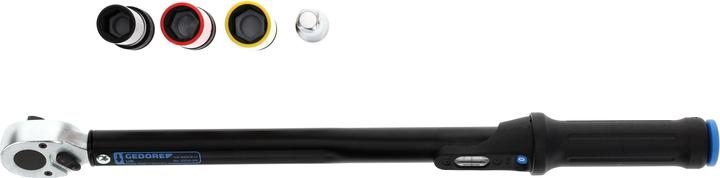 Actual product image Gedore 3550-UK-LS4 Torque spanner TORCOFLEX UK Set 1/2" 40-200 Nm (1/2", 40 Nm, 200 Nm)