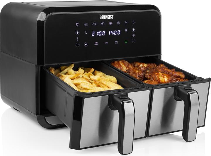 Actual product image Princess 182074 Double Basket Aerofryer (EU plug)