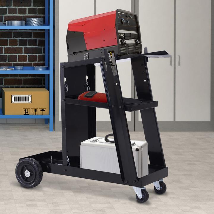 Image du produit Durhand Chariot de soudage avec chaîne de sécurité (50 kg)
