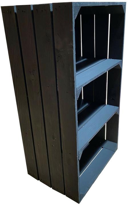 Actual product image Holz Zollhaus Shelf Vintage Black 40 x 75 cm (30 x 42 x 75.5 cm)