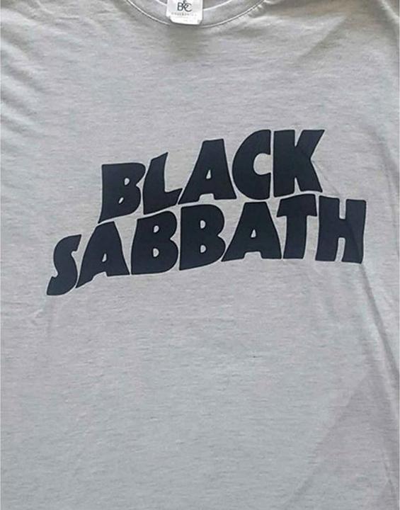 Actual product image Music Brand Unisex Adult Wavy Cotton Logo T-Shirt (XL)