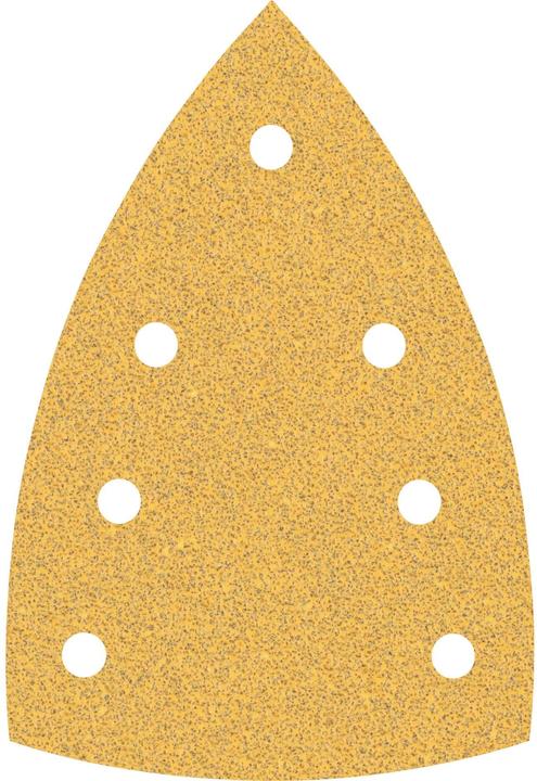 Bosch Professional Zubehör Expert C470 Sandpaper with 7 holes for multi-sander, 100 x 150 mm, G 60, 10-pcs. (60)