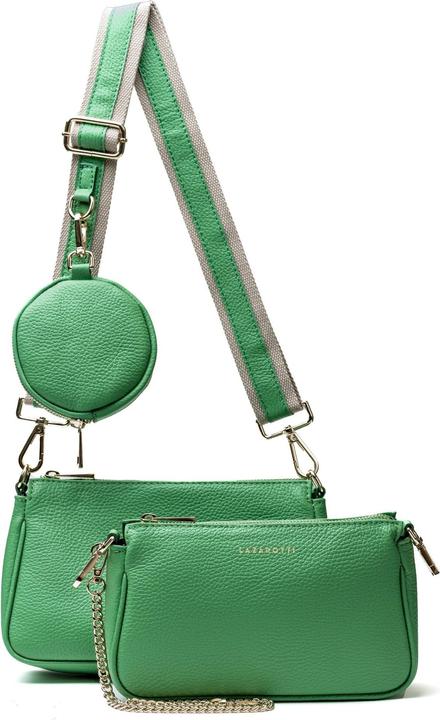 Produktbild Lazarotti Milano Leather Umhängetasche Leder 23 cm
